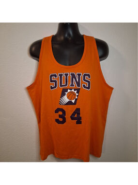 VTG 90s Phoenix Suns Charles Barkley #34 Adult XL NBA Tank Top Augusta USA